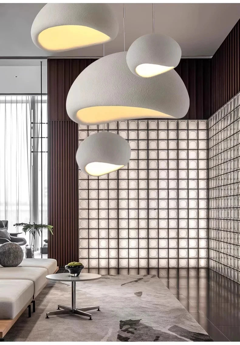 Wabi-Sabi Cement Pendant Chandelier