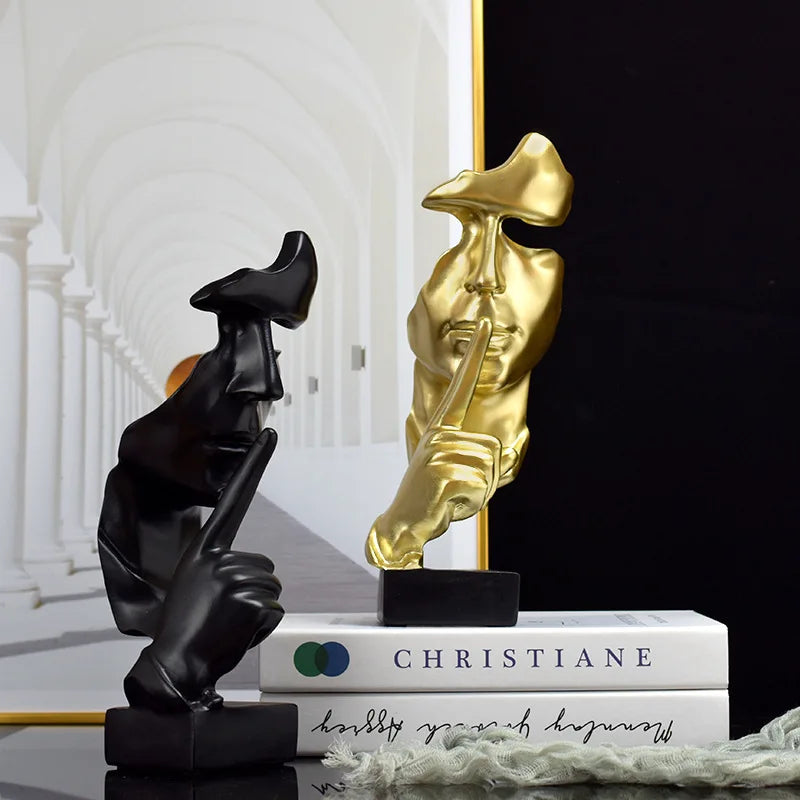 Thinker Figurine Sculpture