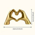 Heart Hand Sculpture