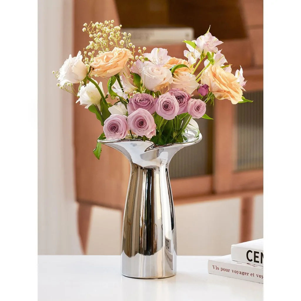 Electroplated Wabi-Sabi Vase