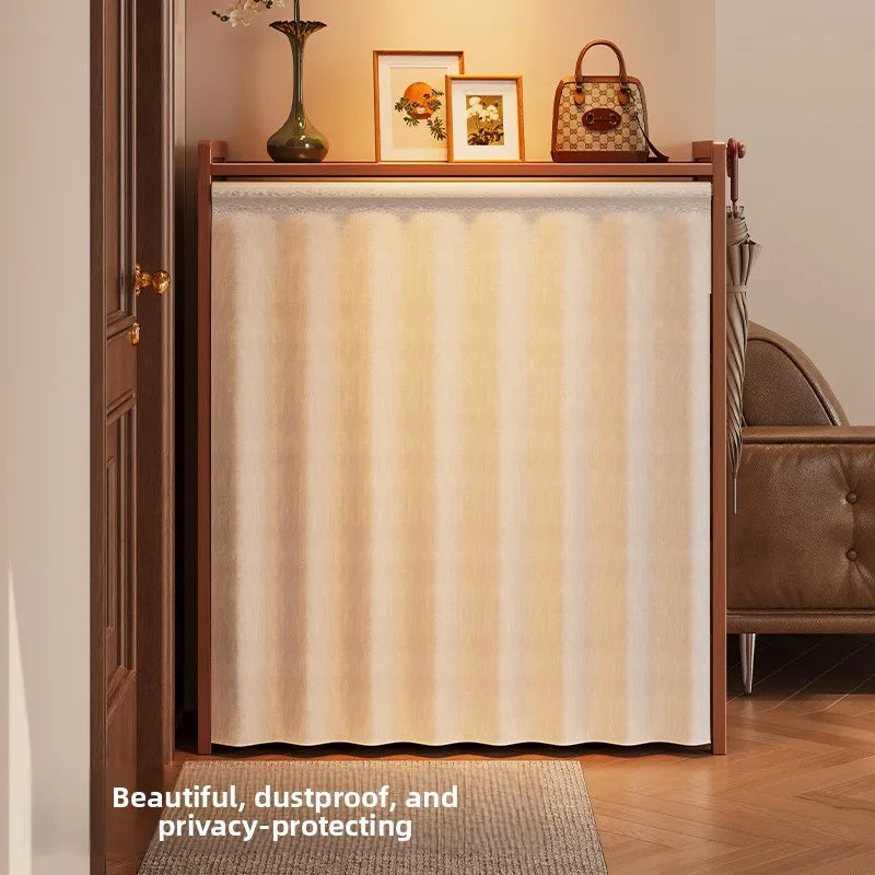 Bamboo Shoe Storage Cabinet