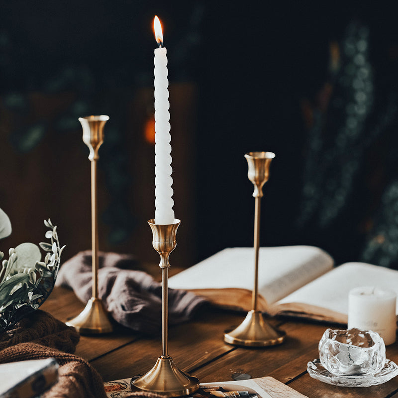 Brass Candlestick (3-Piece Set)
