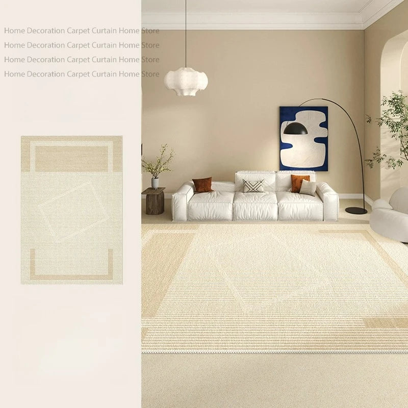 Abstract Washable Area Rug
