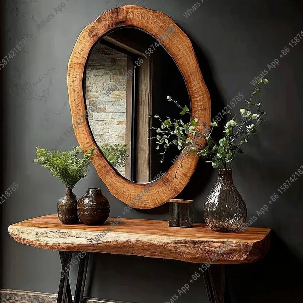 Irregular Magnifying Vanity Mirror