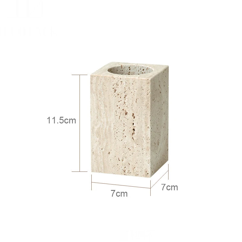 Travertine Bathroom Set