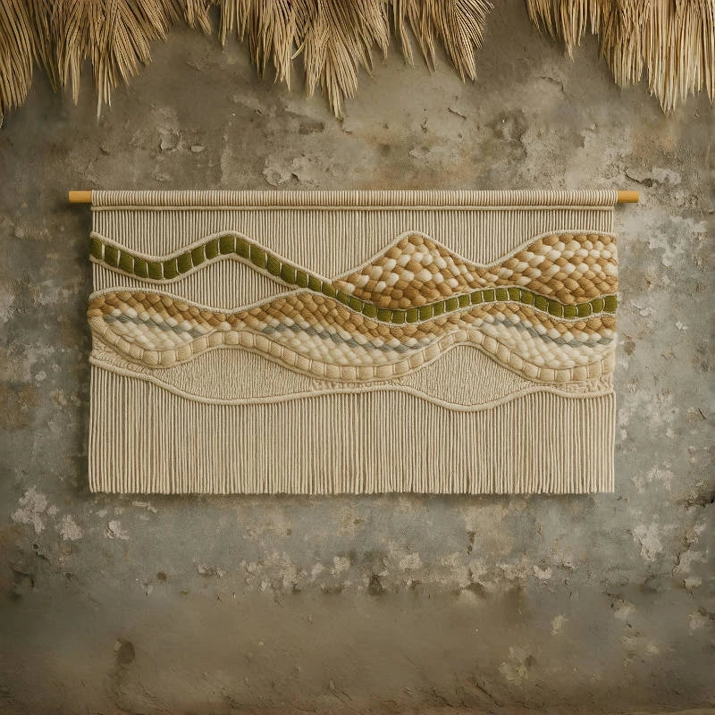 Boho Irregular Macrame Wall Hanging