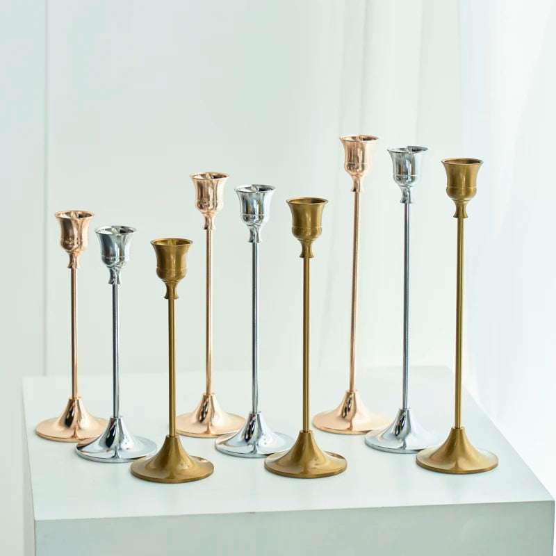 Brass Candlestick (3-Piece Set)