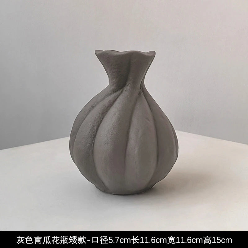 Organic Wabi-Sabi Ceramic Vase
