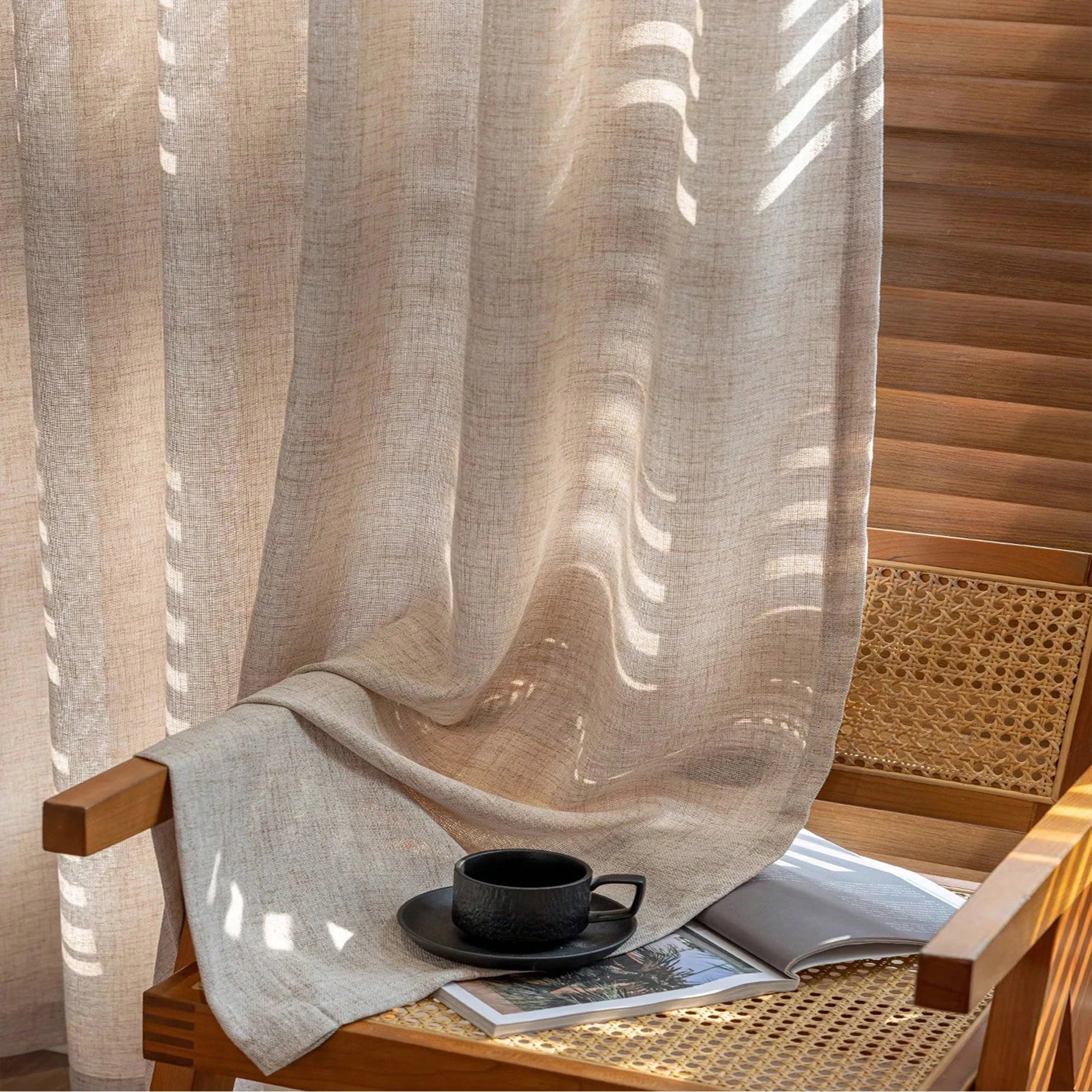 Japanese Linen Sheer Curtain