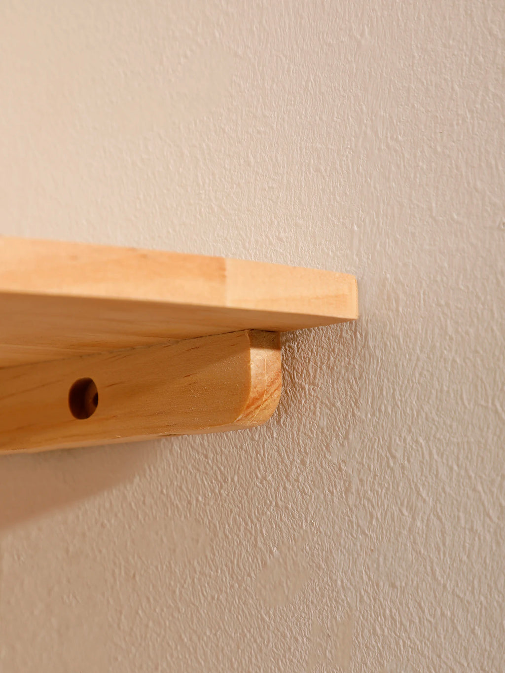 Floating Corner Wall Shelf