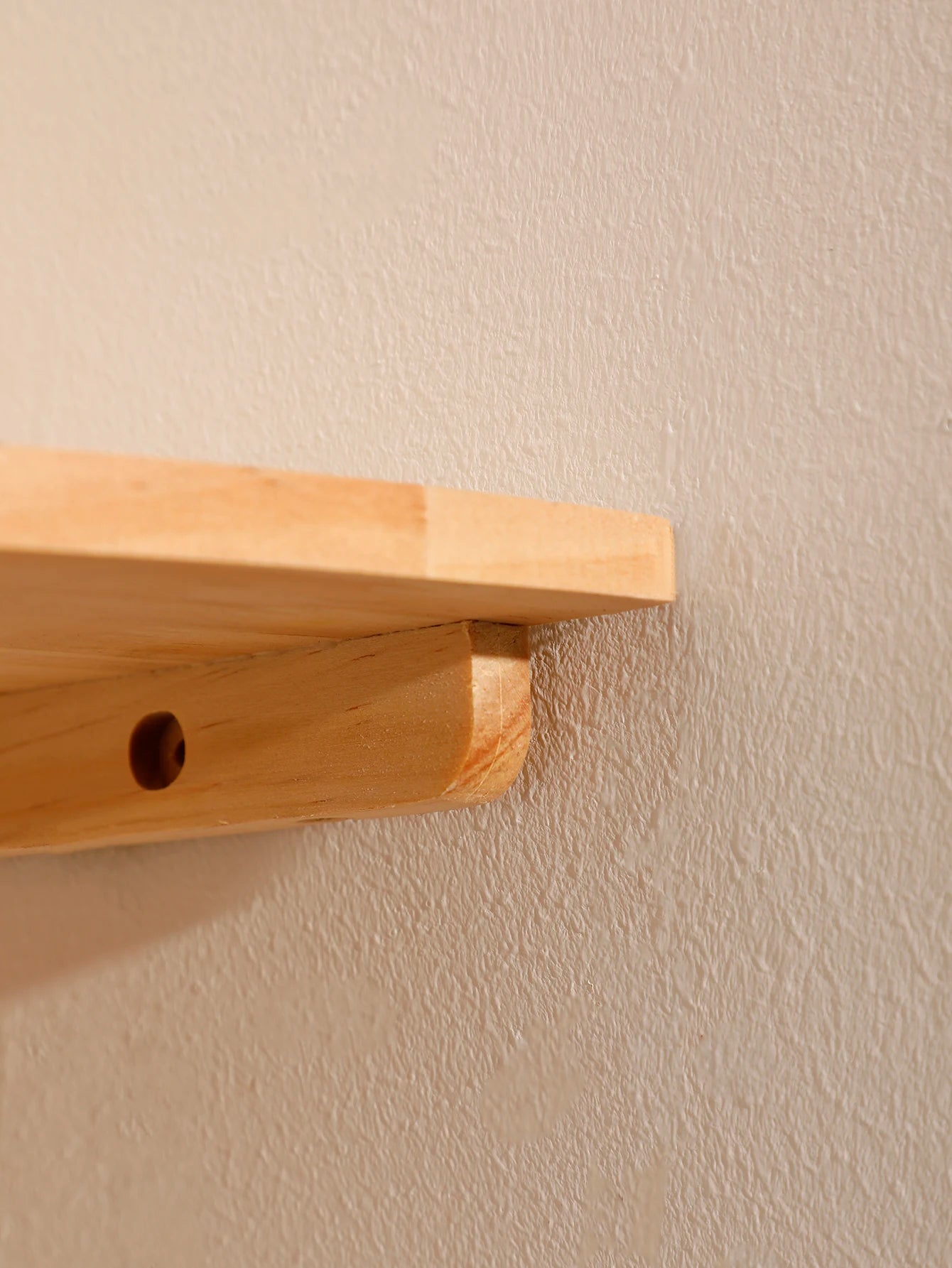 Floating Corner Wall Shelf