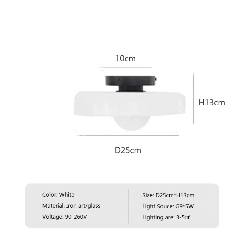 Nordic Stone Ceiling Light