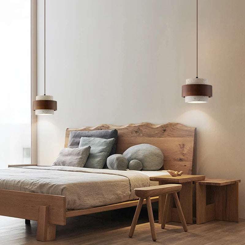 Wabi-Sabi Stone Pendant Chandelier