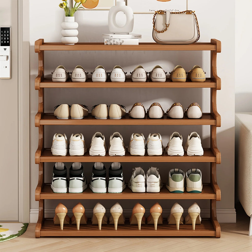 Bamboo Shoe Rack
