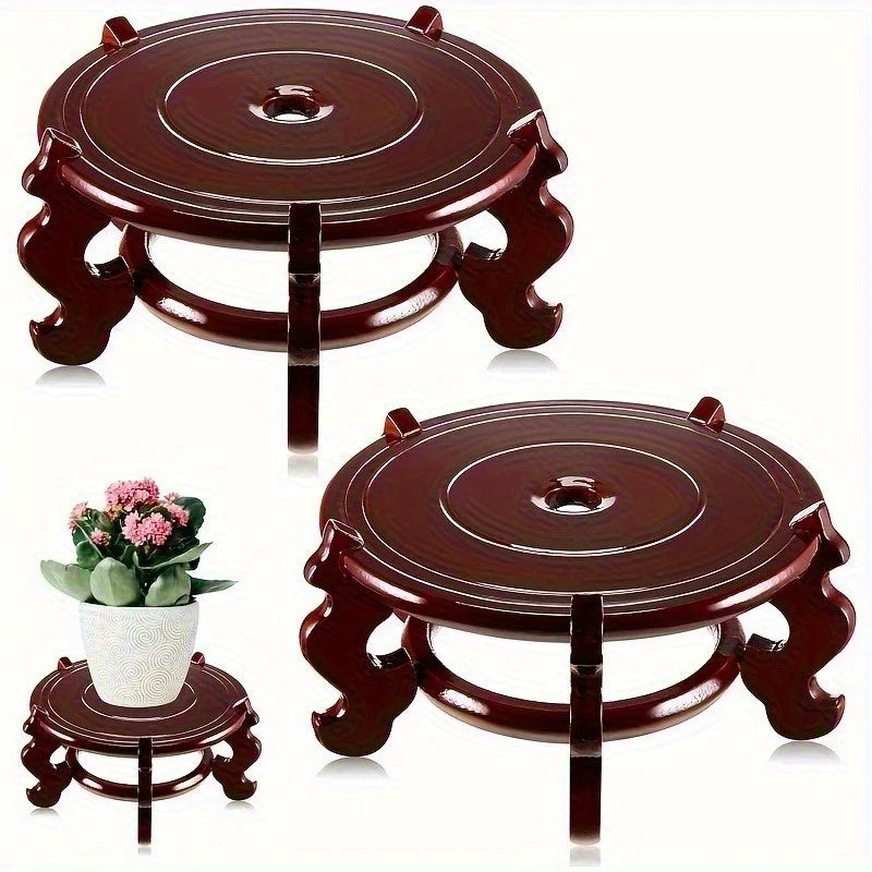 Wood Plant Stand
