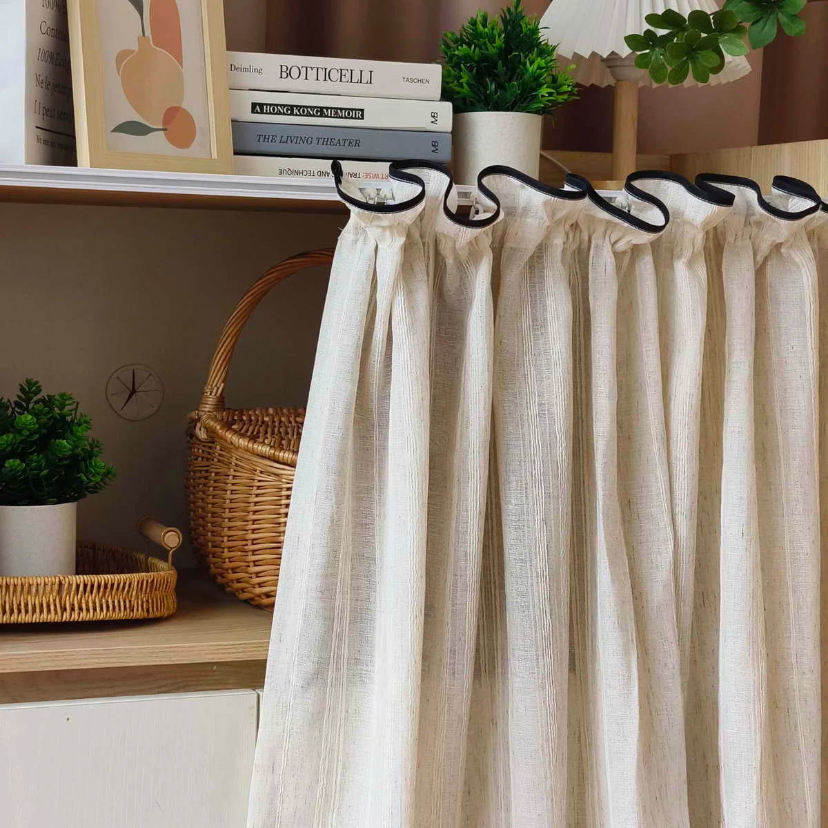 Japanese Voile Sheer Curtains