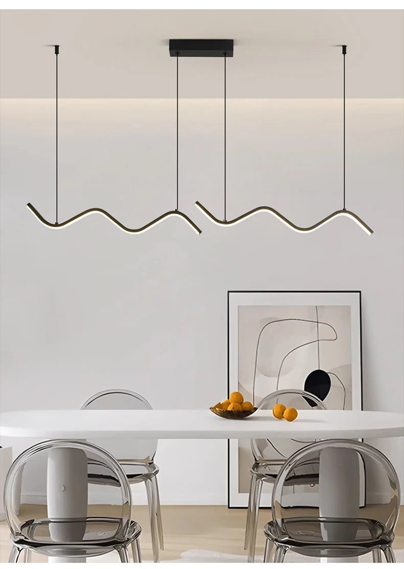 Nordic Linear Pendant Light