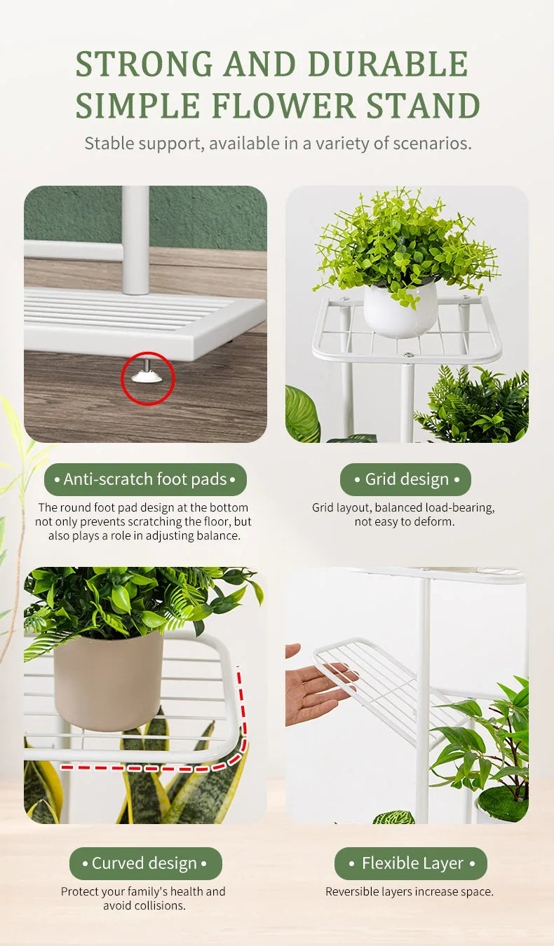 Iron Flower Pot Stand