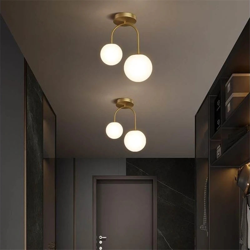 Nordic Glass Ceiling Light