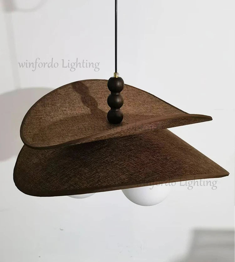 Wabi-Sabi Fabric Pendant Chandelier