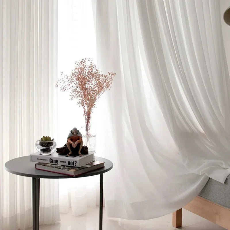Modern Tulle Sheer Curtains