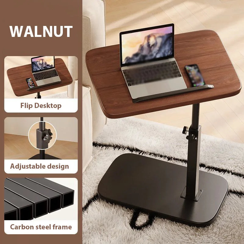 C-Shaped Sofa Side Table