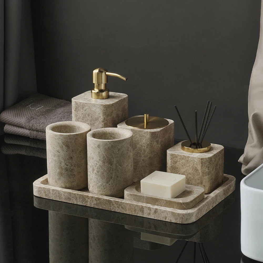 Emperador Light Marble Set