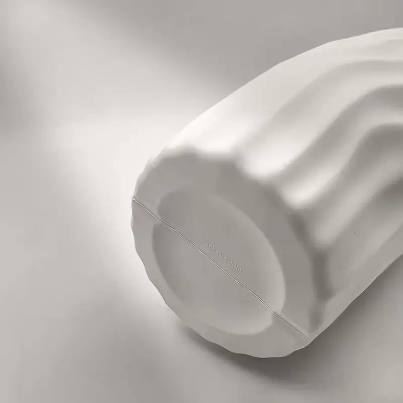 Tall Ceramic-Look Floor Vase