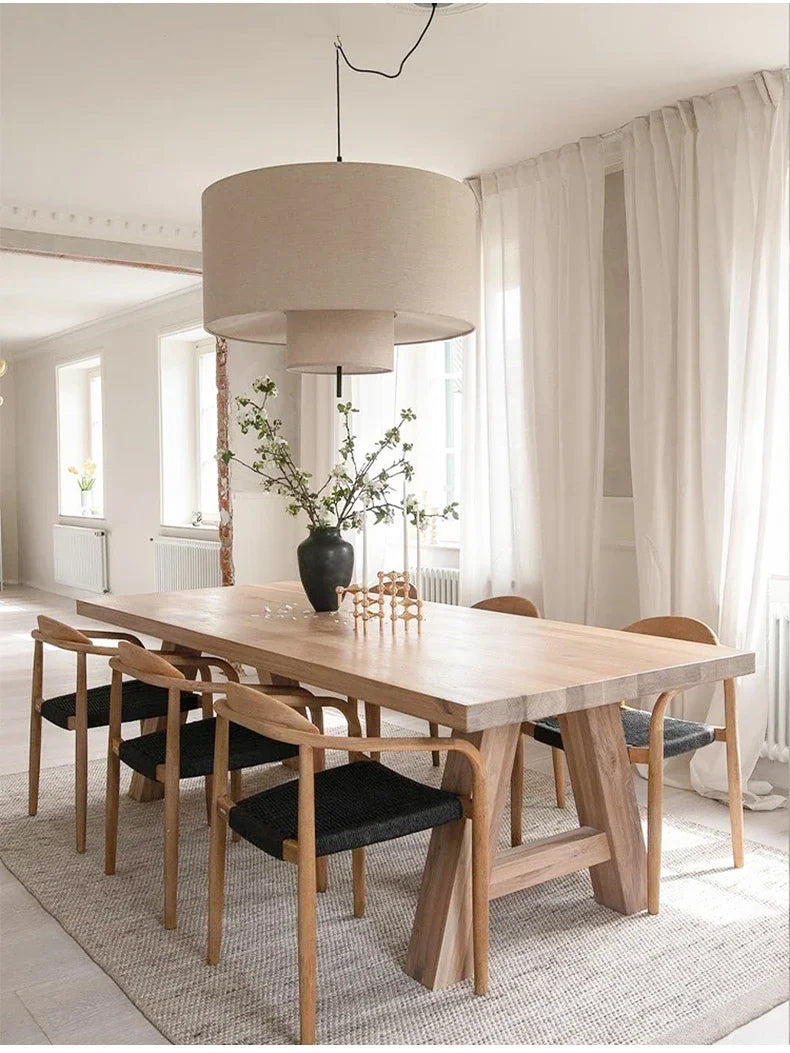 Wabi-Sabi Fabric Pendant Chandelier