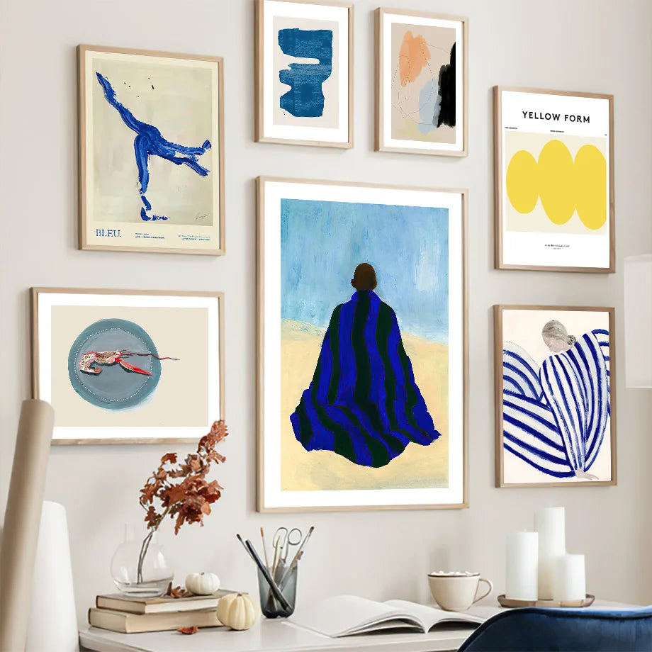 Modern Rectangular Canvas Wall Art