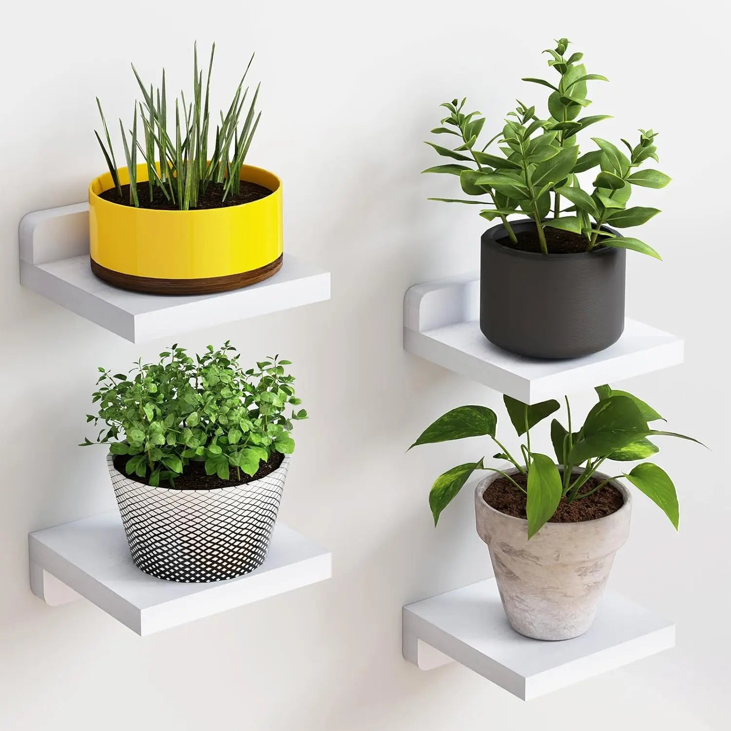 Floating Wall Shelf Set