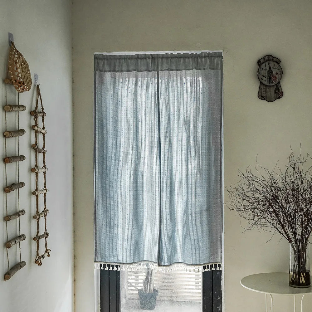 Japanese Cotton-Linen Curtains