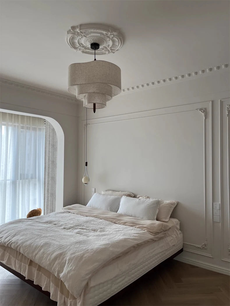 Wabi-Sabi Fabric Pendant Chandelier