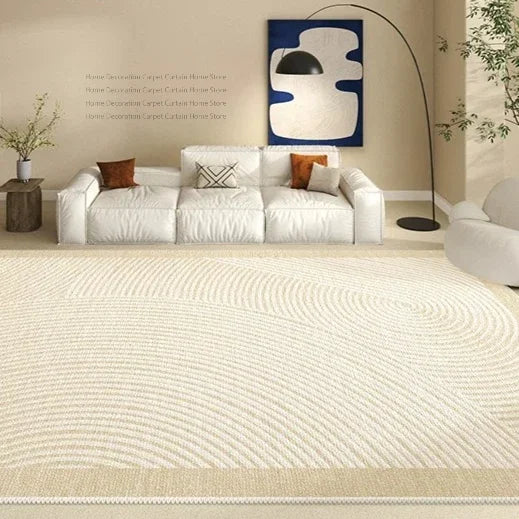 Abstract Washable Area Rug