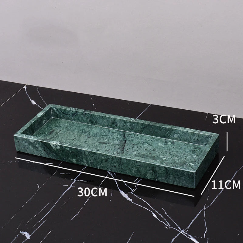 Indian Green Marble Bath Set