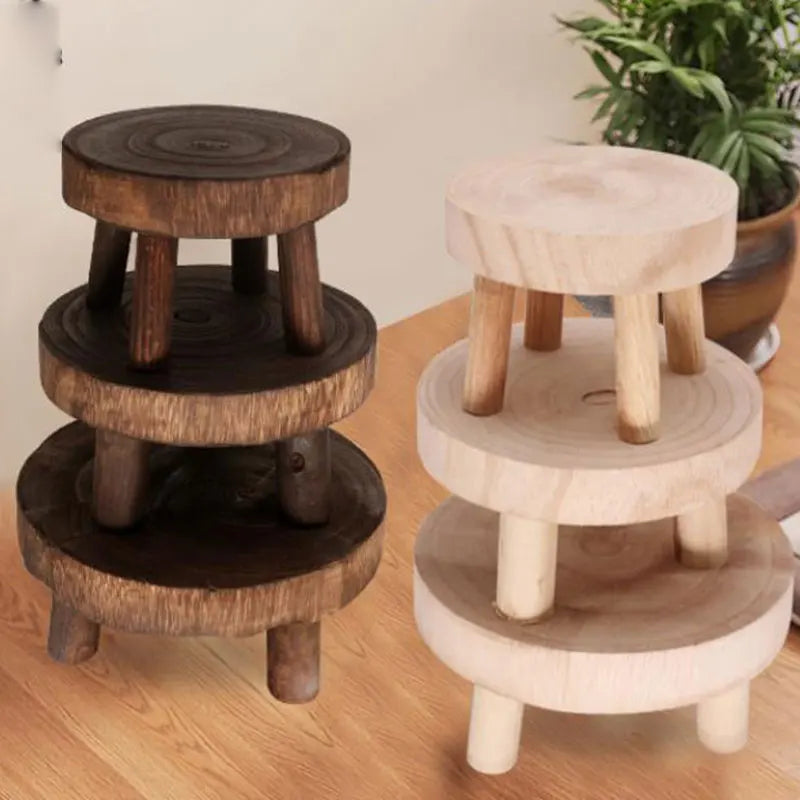 Wood Plant Stand