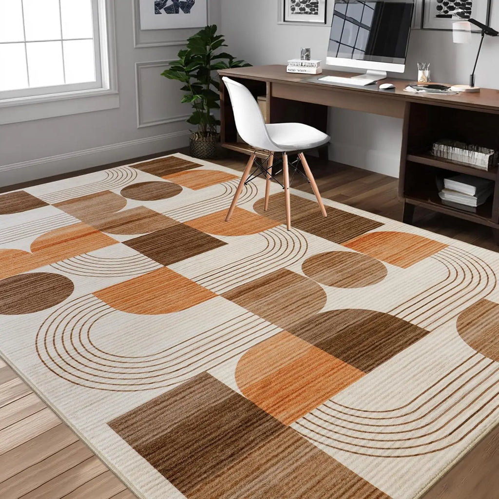 Abstract Geometric Area Rug