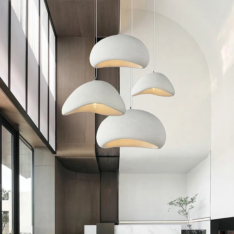 Wabi-Sabi Cement Pendant Chandelier
