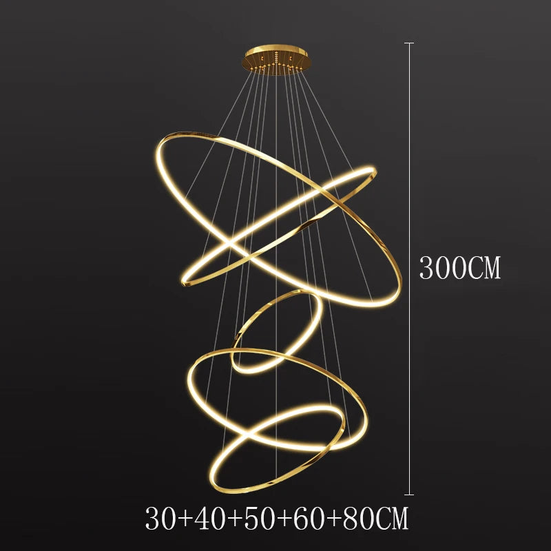 Nordic Acrylic Pendant Chandelier