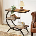 C-Shaped Sofa Side Table