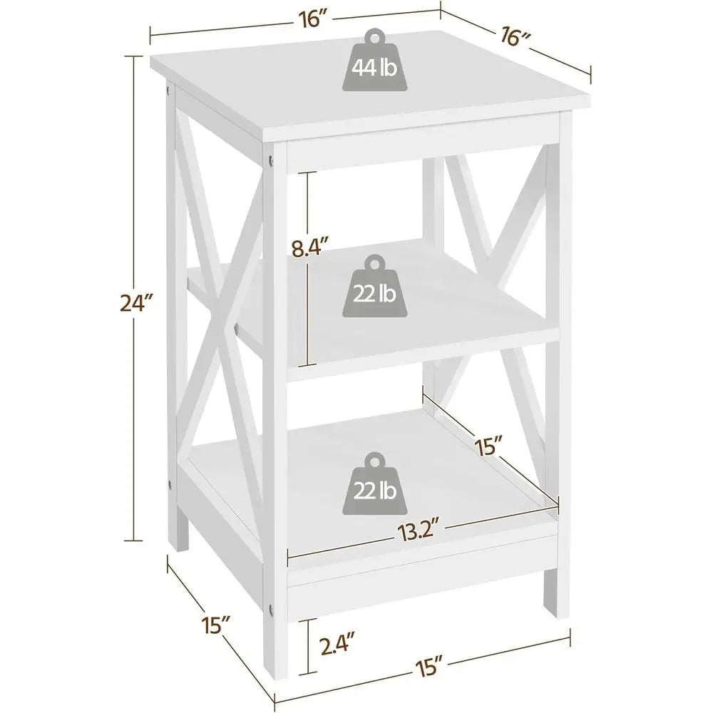 Wood Side Table