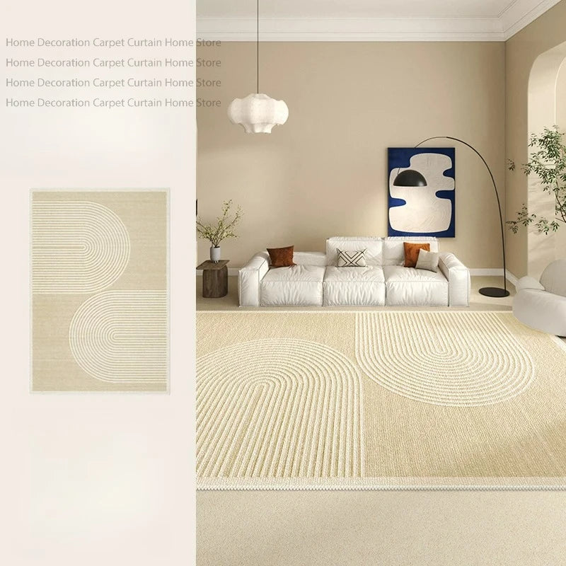 Abstract Washable Area Rug