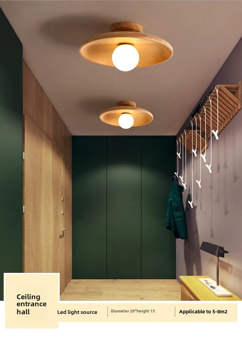Japanese Bamboo Ceiling Light