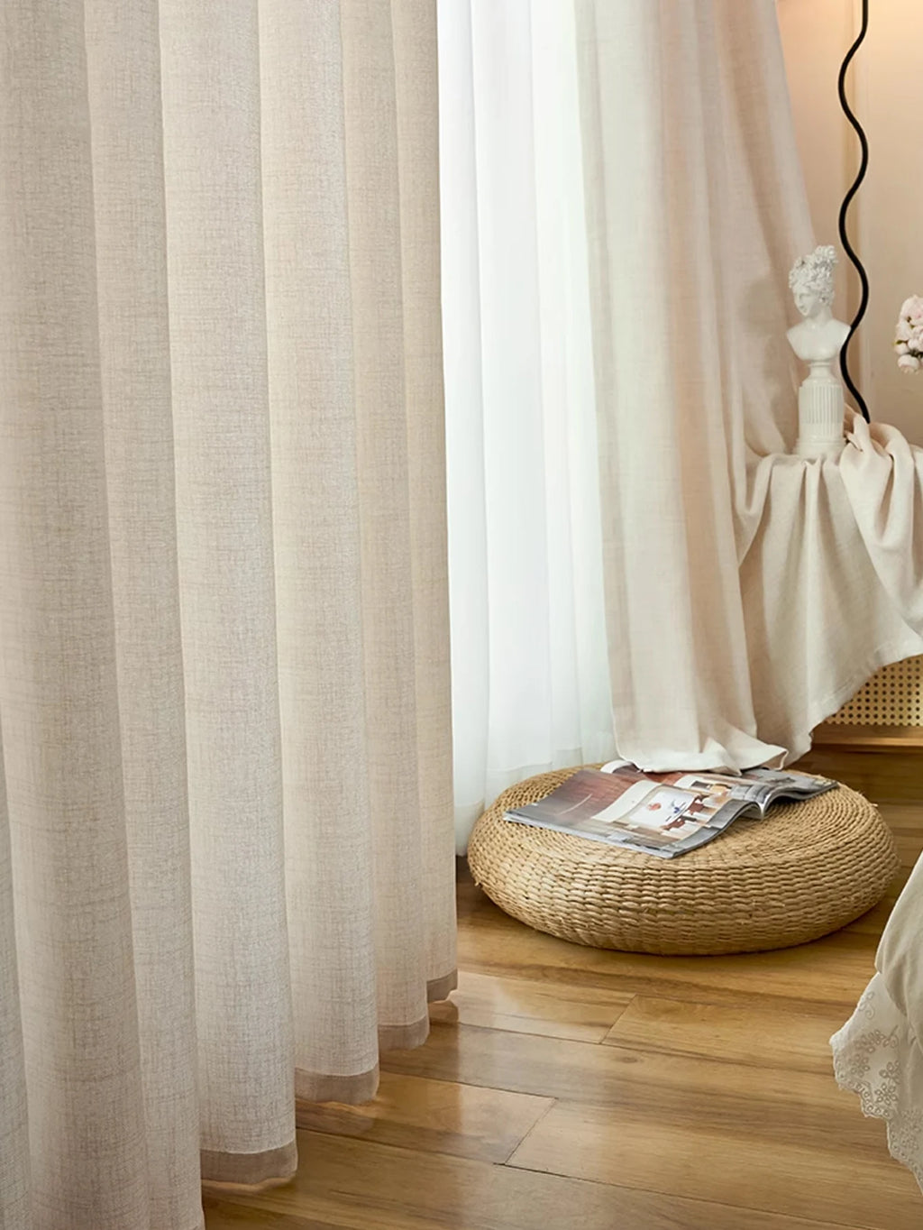 Japanese Gauze Sheer Curtains