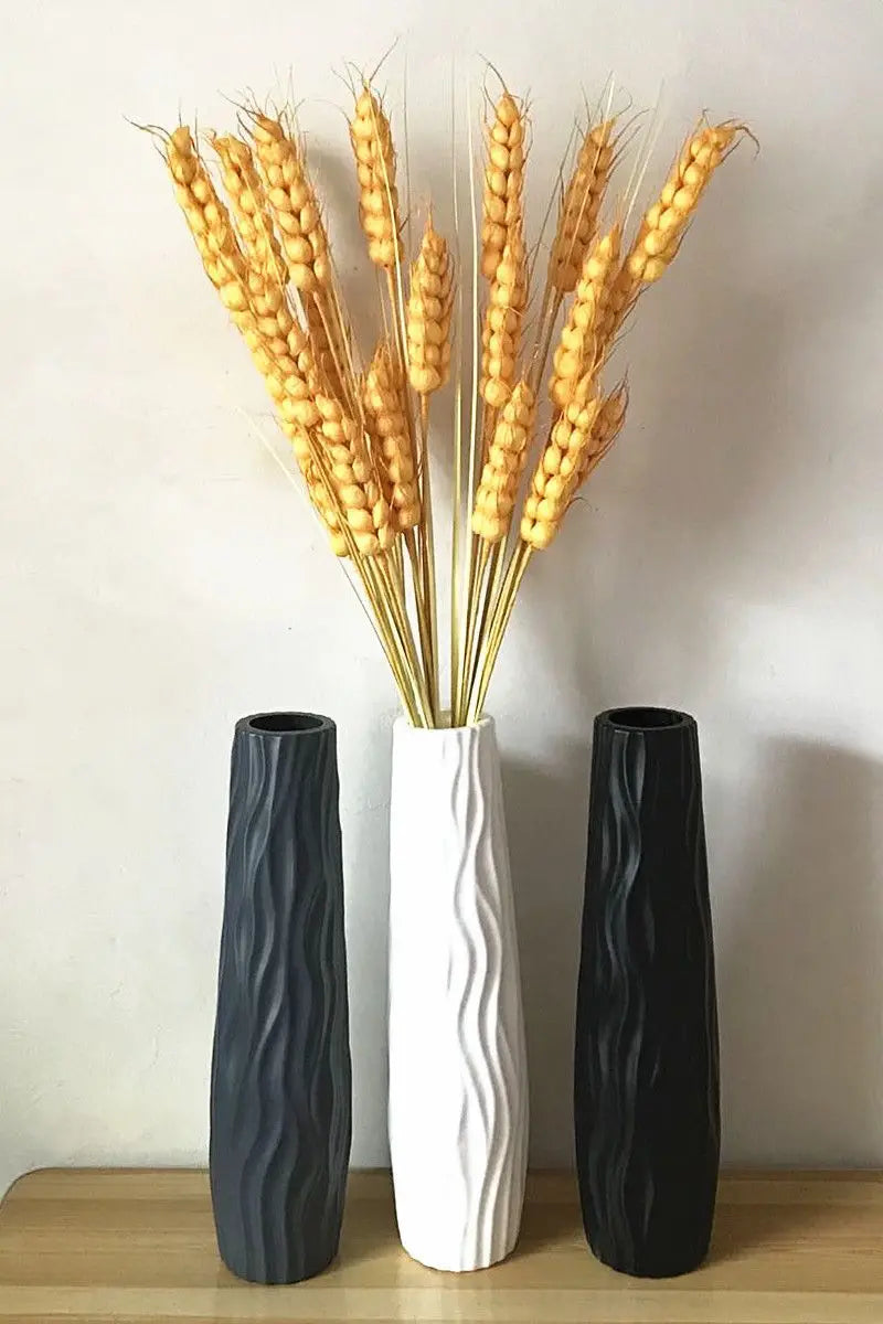 Tall Ceramic-Look Floor Vase