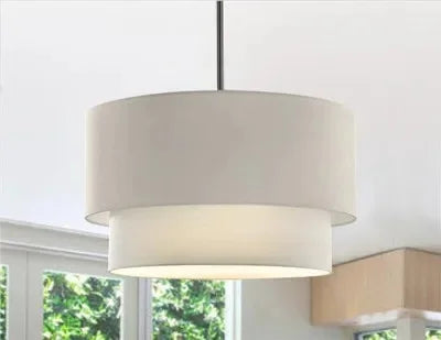 Minimalist Fabric Pendant Lamp