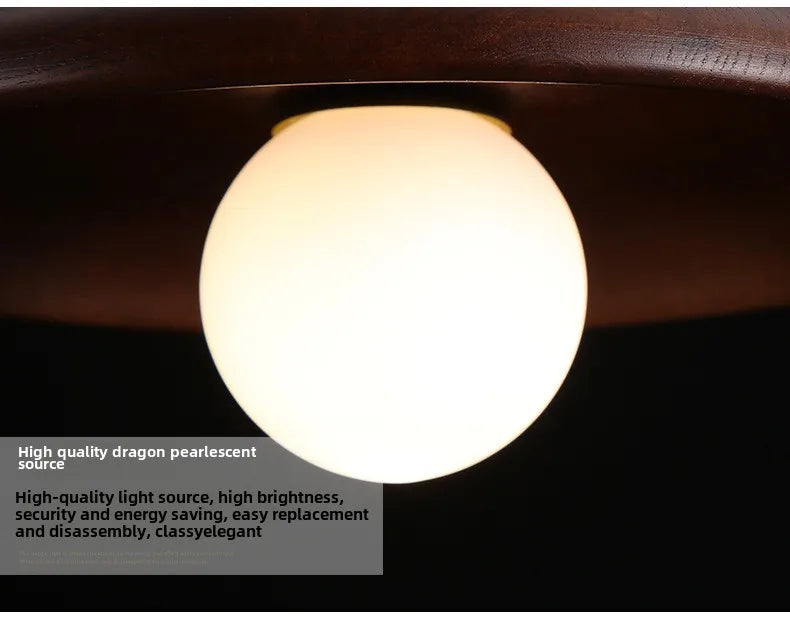 Japanese Bamboo Ceiling Light