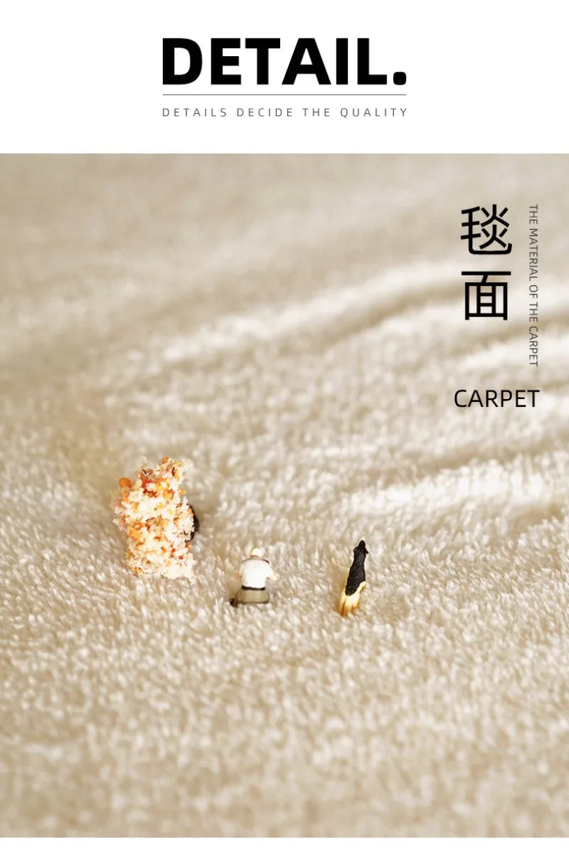 Plush Japanese Area Rug