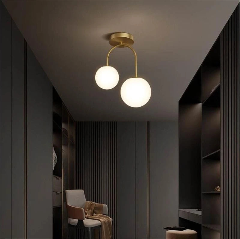 Nordic Glass Ceiling Light