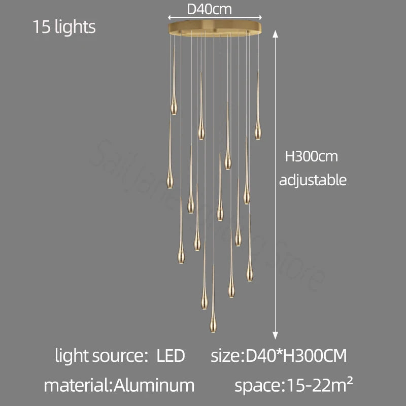 Minimalist Pendant Chandelier
